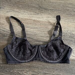 (4) Elegant Black Lace Bra